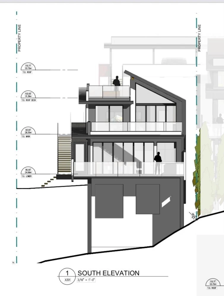 Exterior Rear Photo of 316 Sasamat Lane, North Vancouver, BC