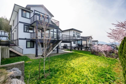 Aerial View of 51049 Coleraine Avenue, Chilliwack, BC