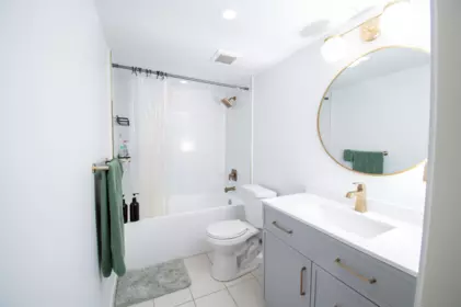 Guest Bathroom Photo of 204 2483 Spruce Street, Vancouver, BC