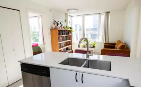 Kitchen Island Photo of 204 2483 Spruce Street, Vancouver, BC