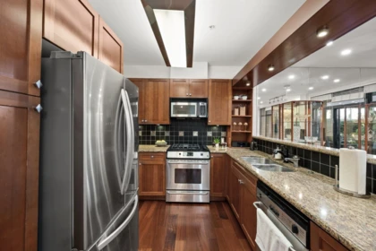 Kitchen Island Photo of 202 1750 W 2nd Avenue, Vancouver, BC