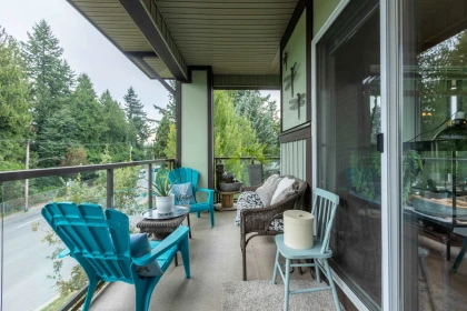 Outdoor Deck Photo of 410 2038 Sandalwood Crescent, Abbotsford, BC
