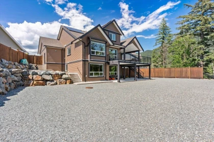 Aerial View of 1920 Peregrine Place, Agassiz, BC
