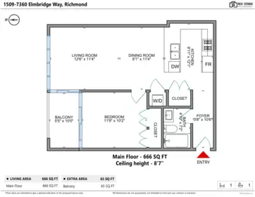 1509 7360 Elmbridge Way, Richmond, BC, Richmond — Apartment/Condo for sale