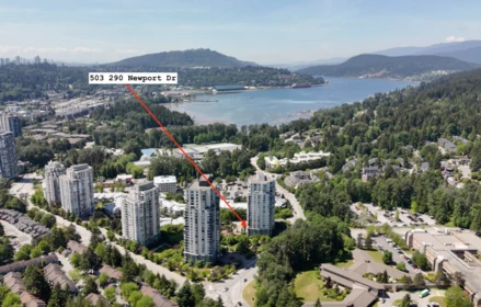 Outdoor Patio Photo of 503 290 Newport Drive, Port Moody, BC