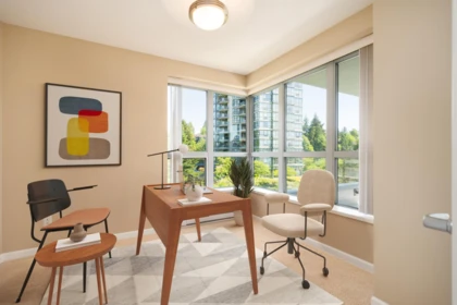 Primary Bedroom Photo of 503 290 Newport Drive, Port Moody, BC