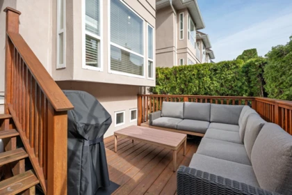Outdoor Deck Photo of 104 225 E 6th Street, North Vancouver, BC