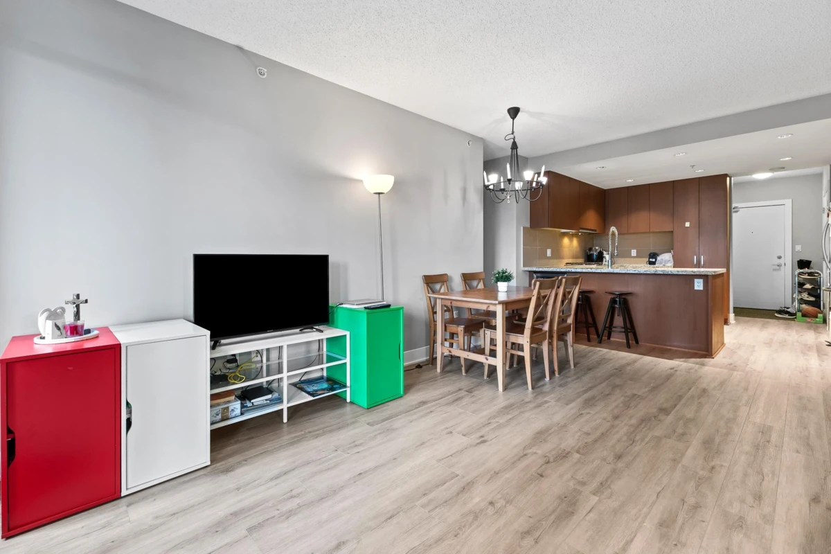Dining Area Photo of 703 1155 The High Street, Coquitlam, BC
