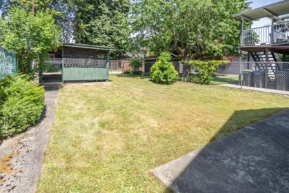 Backyard Photo of 1963 Fraser Avenue, Port Coquitlam, BC