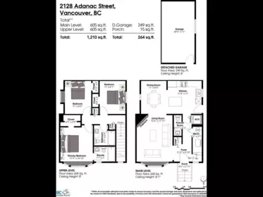 Street View Photo of 2128 Adanac Street, Vancouver, BC