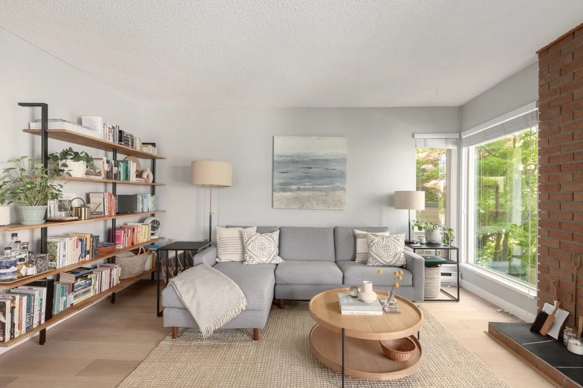Living Room Photo of 206 1260 W 10th Avenue, Vancouver, BC