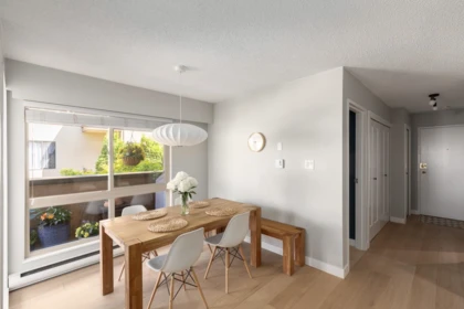 Breakfast Nook Photo of 206 1260 W 10th Avenue, Vancouver, BC