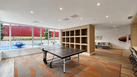 Basement Recreation Room Photo of 404 13655 Fraser Highway, Surrey, BC