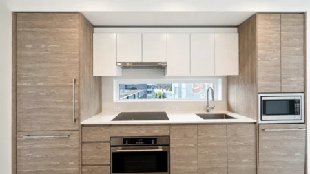 Kitchen Photo of 404 13655 Fraser Highway, Surrey, BC