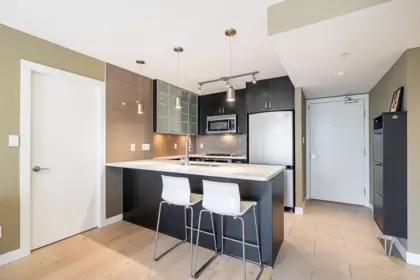 Kitchen Island Photo of 504 7328 Arcola Street, Burnaby, BC
