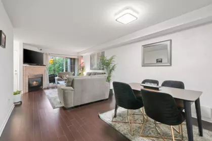 Breakfast Nook Photo of 2 1383 Brunette Avenue, Coquitlam, BC