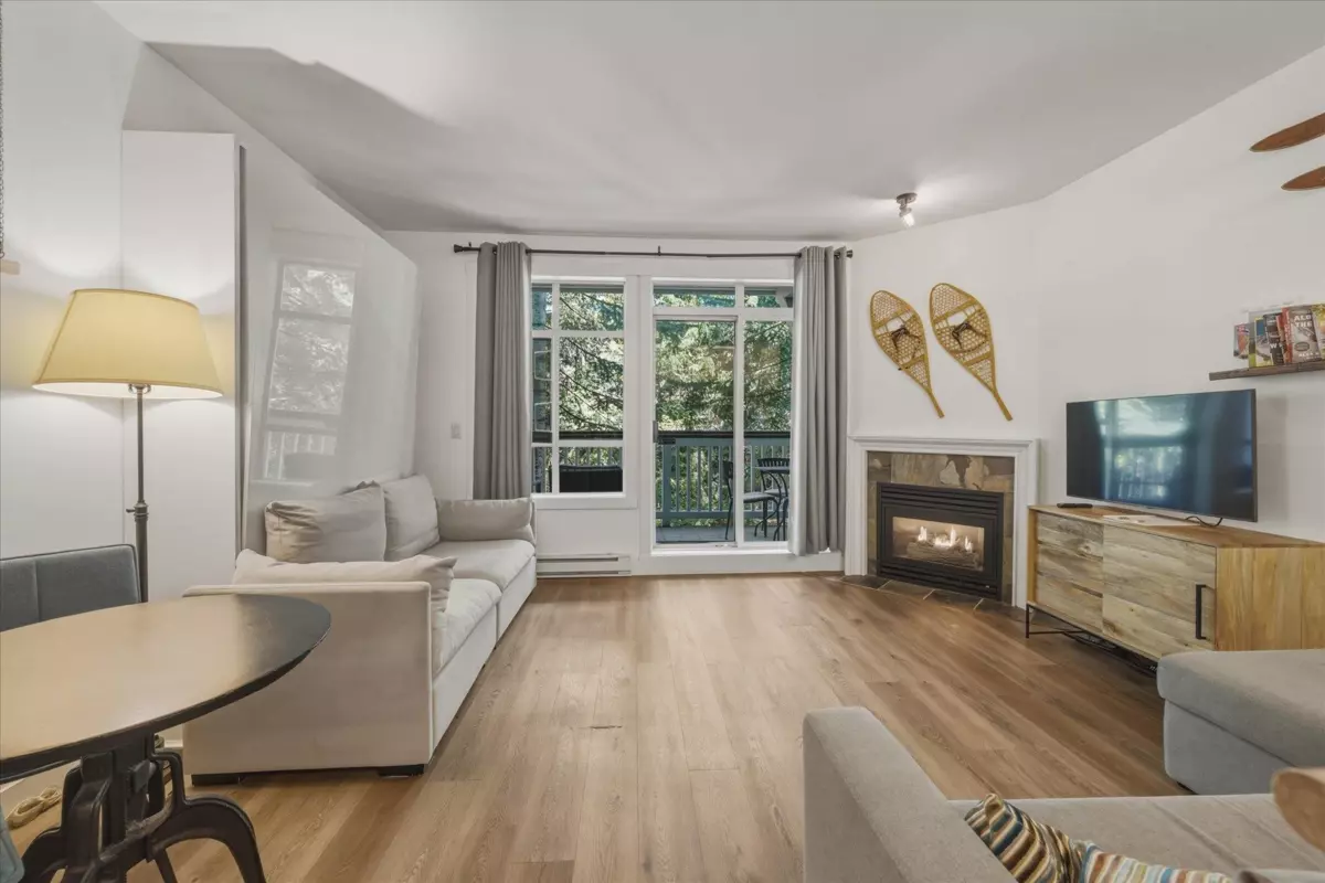 Living Room Photo of 308 4405 Blackcomb Way, Whistler, BC