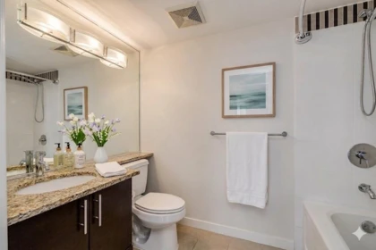 Primary Bathroom Photo of 806 575 Delestre Avenue, Coquitlam, BC
