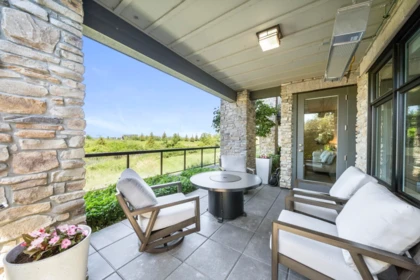 Aerial View of 105 4977 Springs Boulevard, Tsawwassen, BC