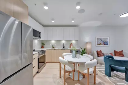 Kitchen Island Photo of B209 5360 204 Street, Langley, BC