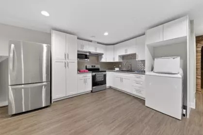 Aerial View of 7257 197b Street, Langley, BC