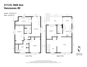Loft / Bonus Room Photo of 2112 E 46th Avenue, Vancouver, BC