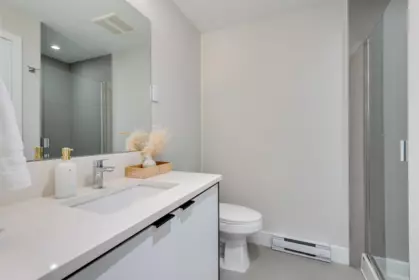 Guest Bathroom Photo of 123 5355 Lane Street, Burnaby, BC