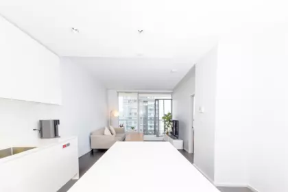 Kitchen Island Photo of 2701 1955 Alpha Way, Burnaby, BC