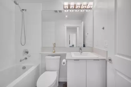 Powder Room Photo of A205 8150 207 Street, Langley, BC