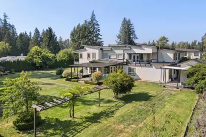 Aerial View of 22998 74 Avenue, Langley, BC