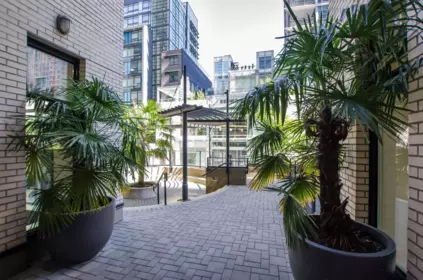 Outdoor Patio Photo of 503 1252 Hornby Street, Vancouver, BC