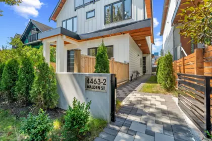 2 4463 Walden Street, Vancouver, BC, Vancouver — Half Duplex for sale