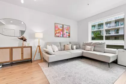 Living Room Photo of 211 3131 Murray Street, Port Moody, BC