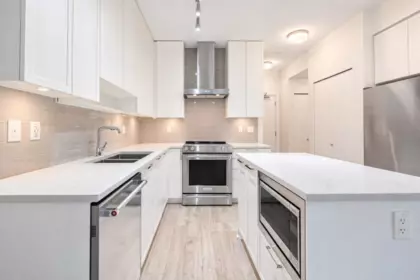 Kitchen Island Photo of 112 1768 Gilmore Avenue, Burnaby, BC