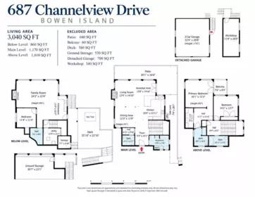 Street View Photo of 687 Channelview Drive, Bowen Island, BC