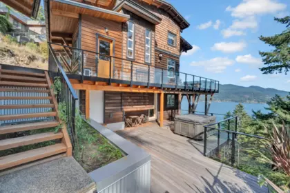 Swimming Pool Photo of 687 Channelview Drive, Bowen Island, BC