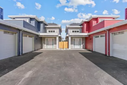 Exterior Rear Photo of 2 8817 Saunders Road, Richmond, BC