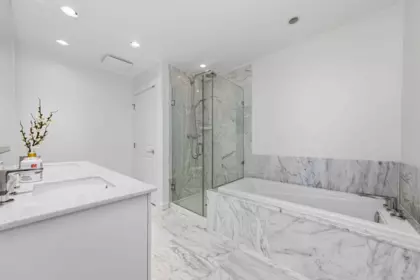 Powder Room Photo of 709 5628 Birney Avenue, Vancouver, BC