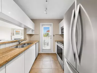 Kitchen Photo of 312 8450 Jellicoe Street, Vancouver, BC
