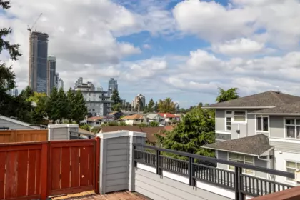 Backyard Photo of 56 6528 Denbigh Avenue, Burnaby, BC