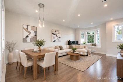 Living Room Photo of 4 189 Wood Street, New Westminster, BC