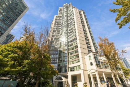Exterior Rear Photo of 608 1323 Homer Street, Vancouver, BC
