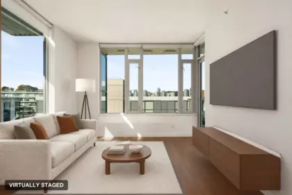 Family Room Photo of 1408 1661 Quebec Street, Vancouver, BC