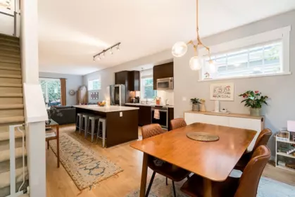 Basement Recreation Room Photo of 24 102 Fraser Street, Port Moody, BC