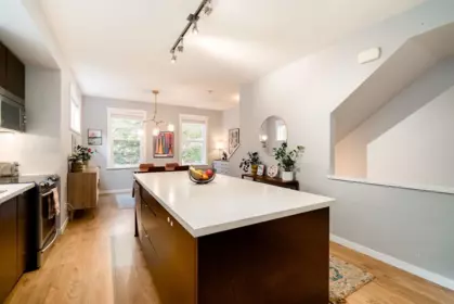 Kitchen Island Photo of 24 102 Fraser Street, Port Moody, BC