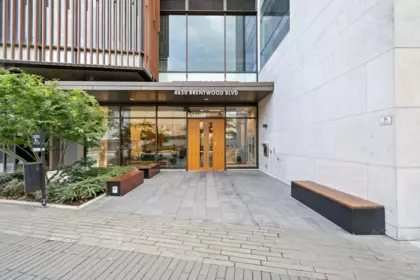 Aerial View of 2208 4650 Brentwood Boulevard, Burnaby, BC