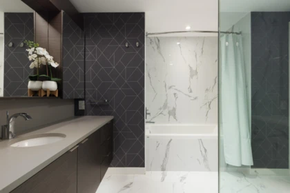 Guest Bathroom Photo of 106 1678 Pullman Porter Street, Vancouver, BC