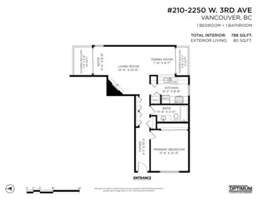 Outdoor Patio Photo of 210 2250 W 3rd Avenue, Vancouver, BC