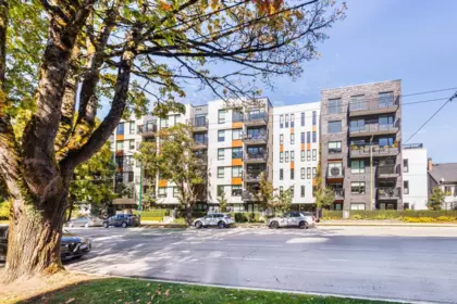 Exterior Rear Photo of 204 2235 E Broadway Street, Vancouver, BC
