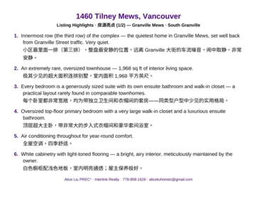 1460 Tilney Mews, Vancouver, BC, Vancouver — Townhouse for sale